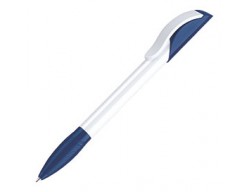 Ручка шариковая Hattrix Basic, белая с синим