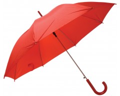 Зонт-трость, красный