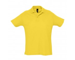 Рубашка поло мужская SUMMER 170 желтая