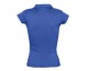 Рубашка поло женская без пуговиц PRETTY 220 ярко-синяя (royal)
