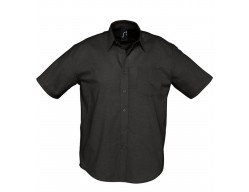 Рубашка мужская с коротким рукавом BRISBANE черная