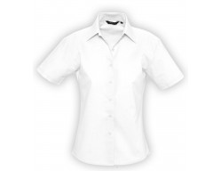 Рубашка женская с коротким рукавом ELITE, белая
