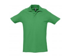 Рубашка поло мужская SPRING 210 ярко-зеленая