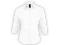 Рубашка женская с рукавом 3/4 EFFECT 140 белая