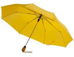 Зонт складной, желтый
