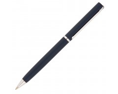 Ручка шариковая Slim с футляром, синяя