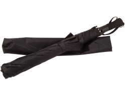 Зонт, 2 сложения, большой, черный