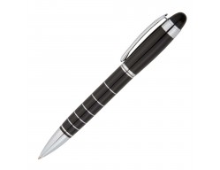 Ручка шариковая Fame с футляром, черная