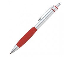 Ручка шариковая Boomer, с красными элементами
