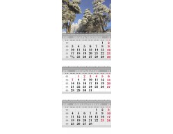 Календарь ТРИО MINI «Сосны»