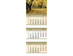 Календарь ТРИО MINI «Осенний парк»