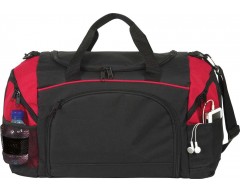 Спортивная сумка Atchison Essential, черная с красным
