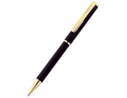 Ручка шариковая Imatra Gold, черная