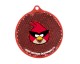 Светоотражатель Angry Birds Space, красный круг, в блистере