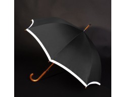 Зонт-трость Unit Reflect, черный