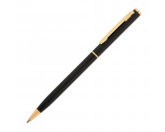 Ручка шариковая Hotel Gold, черная