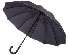 Зонт Lui, темно-синий с серым