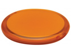 Зеркало круглое, оранжевое