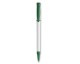Ручка шариковая Kreta, белая с зеленым