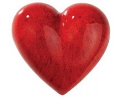 Фарфоровое сердце «Purpur» 