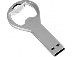 Флэш-накопитель + брелок-открывалка USB 2713