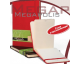 Блокнот "Megapolis" Reporter вертикальный А5 200 страниц красный