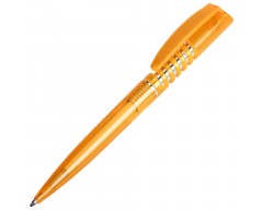 Ручка шариковая Ice Spring, оранжевая